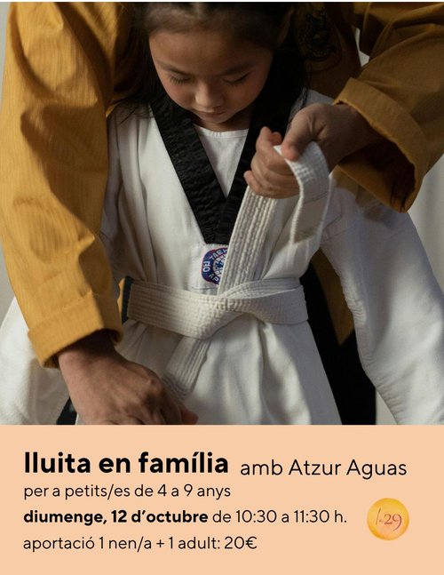 Taller 12 oct lluita en familia